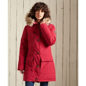 Superdry - Rookie - Donsparka - Zwart - Nylon/Polyester