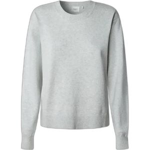 Pepe Jeans - PL7000035 - Blauwe Coraline-trui - Casual - Katoen