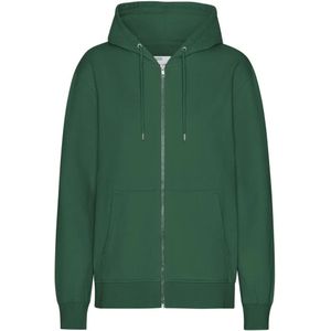 Gecombineerde hoodie met rits Colorful Standard Classic Emerald Green