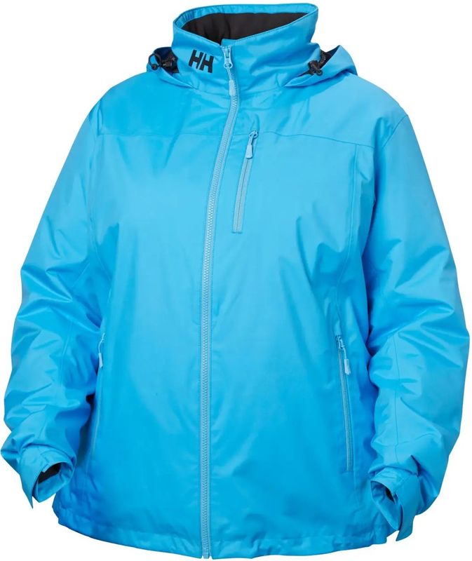 Helly Hansen - Women's Crew Hooded Midlayer Plus Jacket 2.0 - Jas - Waterdicht - Ademend - Winddicht