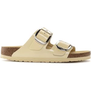 Damessandalen Birkenstock Arizona Big Buckle Natural Leather Patent