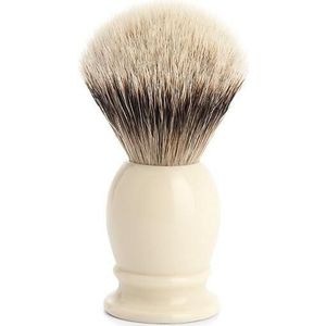 Puur zilveren scheerkwast Mühle Classic