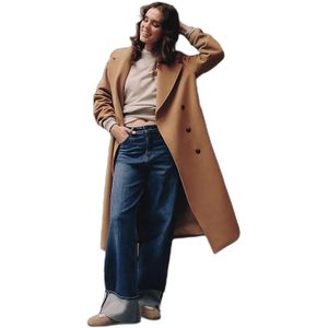 Lee - Wool Coat - Damesjas - Dark Camel