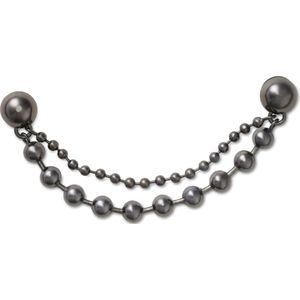 Jibbitz Crocs Double Black Gem Chain