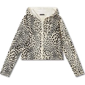 Dames hoodie sweatvest van French Terry met volledige rits Freddy