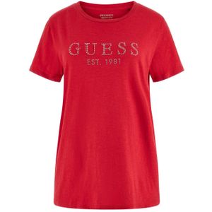 Dames-T-shirt Guess 1981 Crystal Easy
