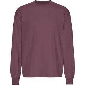 T-shirt met oversized lange mouwen Colorful Standard Organic Dusty Plum