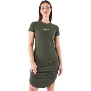 Project X Paris - Essentials - Kokerjurk - Strak Model - Boven de Knie - Korte Mouwen