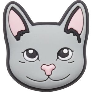 Jibbitz Crocs Grey Cat