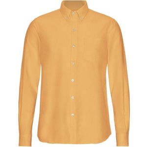 Button-down overhemd Colorful Standard Organic Sandstone Orange