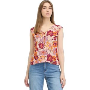 Mouwloze damesblouse Ragwear Saltty Print