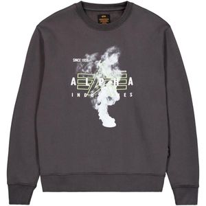 Sweatshirt Alpha Industries Smoke Logo