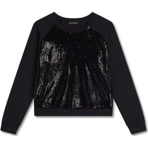 Korte sweatshirt van French Terry voor dames Freddy Modal