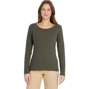 Ragwear - FLLORAH LONG GOTS - Shirt met Lange Mouwen - Dark Olive