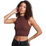 Tanktop court met hoge kraag voor vrouwen Superdry