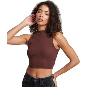 Tanktop court met hoge kraag voor vrouwen Superdry
