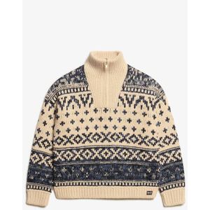 Superdry - W6110560A - Pullover - Beige - Acryl
