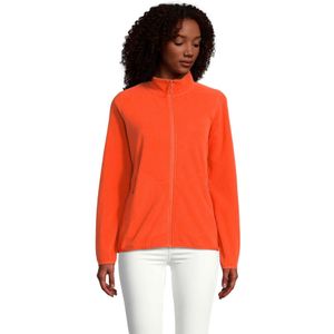SOL'S - Women´s Factor Zipped Fleece Jacket - Oranje - Gerecycled Polyester