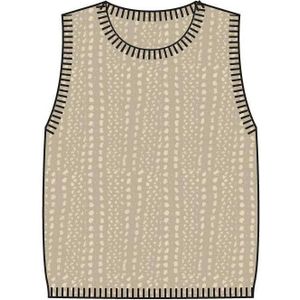 Mouwloze damestrui Pulz Jeans Nia