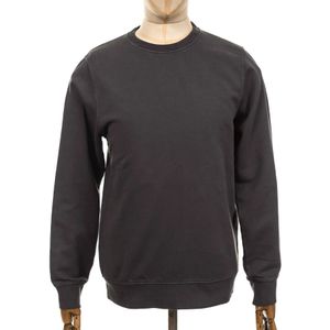 Sweatshirt ronde hals Colorful Standard Classic Organic lava grey