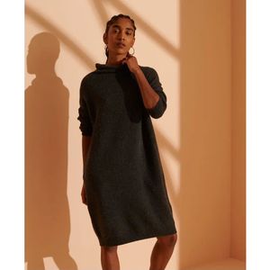 Superdry - Isabella - Vrouwenjurk - Wolmix - Funnelhals