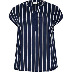 Vrouwenblouse KAFFE Curve Sida Wing Sl