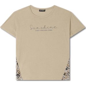 Katoenen jersey T-shirt dames Freddy Kimono