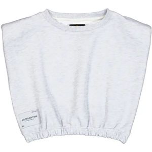 Alpha Industries - Studio Edition - Sweatshirt - Pastel Grey Melange - Cropped