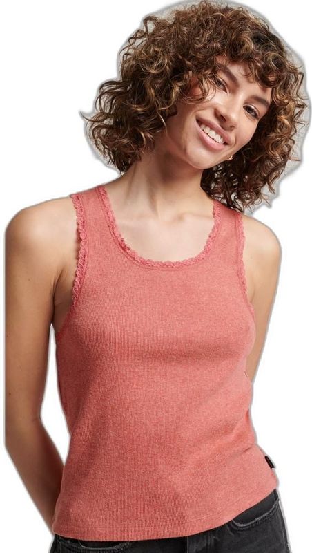 Superdry - Tanktop - Met Kanten Rand - Dames