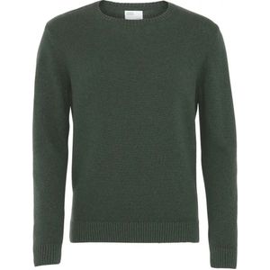 Wollen trui met ronde hals Colorful Standard Classic Merino emerald green
