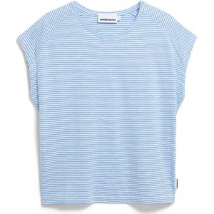 ARMEDANGELS - Oneliaa - Dames T-shirt - Gestreept - Korte Mouwen
