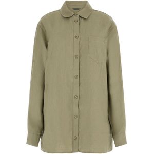 Dames lin lange mouwen blouse Guess Gen