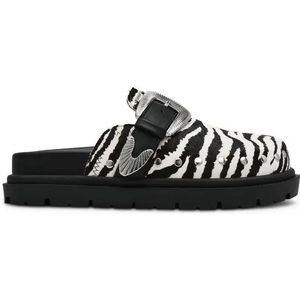 Steve Madden - Offbeat-L - Klompen - Zebra - Instap