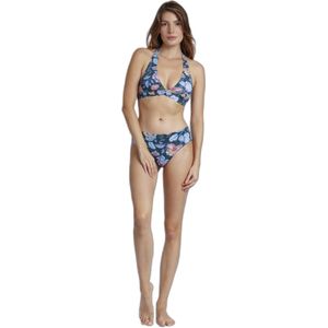 Twee-delig badpak met open rug voor dames Admas Night Pasiley