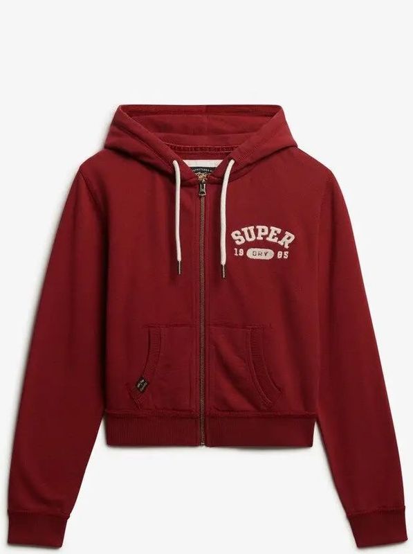 Superdry - Athletic Essentials - Hoodie - Korte Pasvorm - Dames