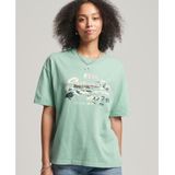 Superdry - Vintage Logo Narrative - T-shirt - Dames