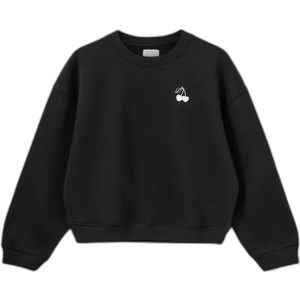 Zwarte kersenprint sweatshirt voor dames Sofie Schnoor Elisw