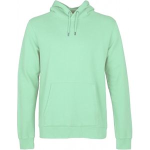Hooded sweatshirt Colorful Standard Classic Organic faded mint