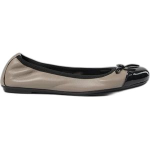 Sofie Schnoor - Ballerina's - Zwart - Leren Ballerina met Strik