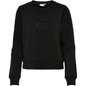 Sweatshirt vrouw Only onlannie life bling box
