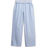 Superdry - Gestreepte Katoenen Elastische Broek - Dames