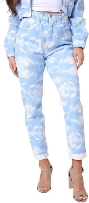 Project X Paris - Damesbroek - Papieren Zak - Enkellengte - Machinewasbaar tot 30°C