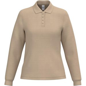 Damespolo met lange mouwen iDeal Basic Brand