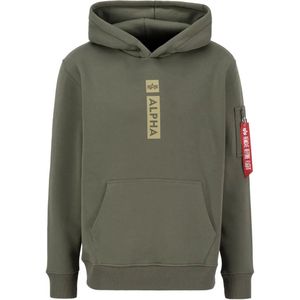 Geribd Ceintuurtje - Sweatstof - Capuchon - Logoprint - Lange Mouw