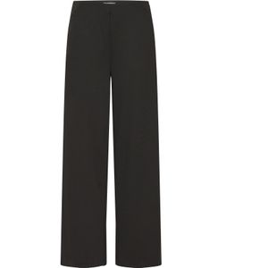 ICHI - IHKATE - Broek - Zwart - Wide Leg High Waist Casual