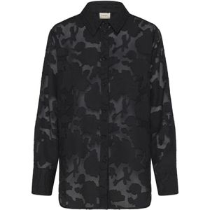 Dameshemd met lange mouwen fransa Rhinestone 1