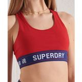 Superdry - Sportstyle Essential - Damesbeha - Elastische Zoom - Opvulling - Zwemrug