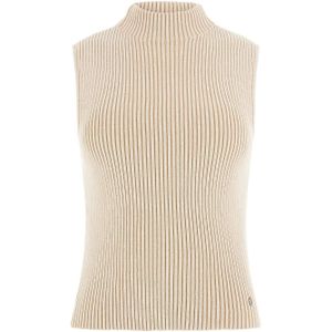 Guess - Rosalia - Mouwenloze Trui - Hoge Hals - Dames
