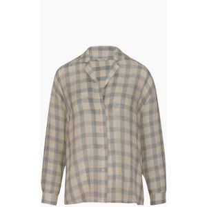 Geruit damesoverhemd Ikikiz