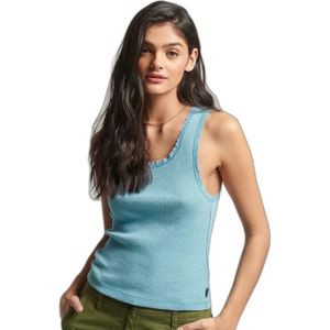 Tanktop met kanten rand voor vrouwen Superdry